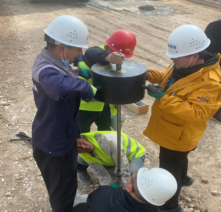 FUN88乐天使泾东设计公司参与2022年全市水利工程质量抽检(图5)