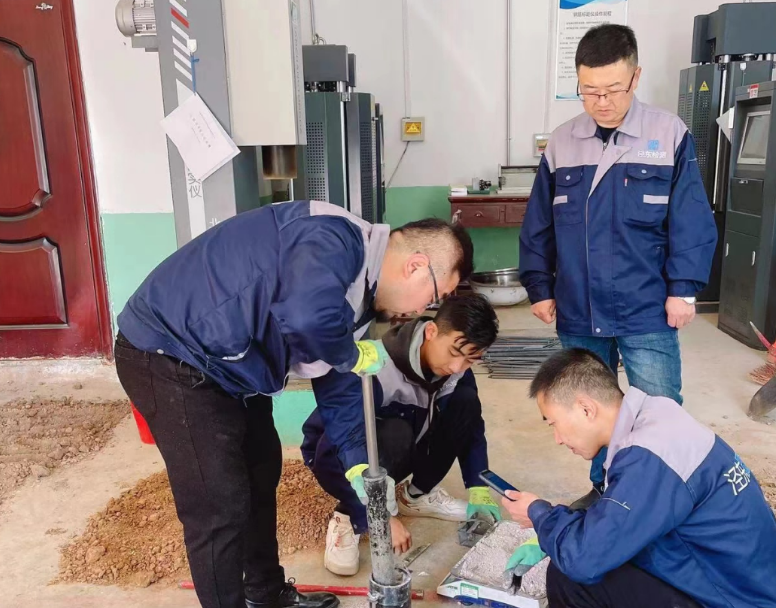 FUN88乐天使泾东设计公司参与2022年全市水利工程质量抽检(图6)