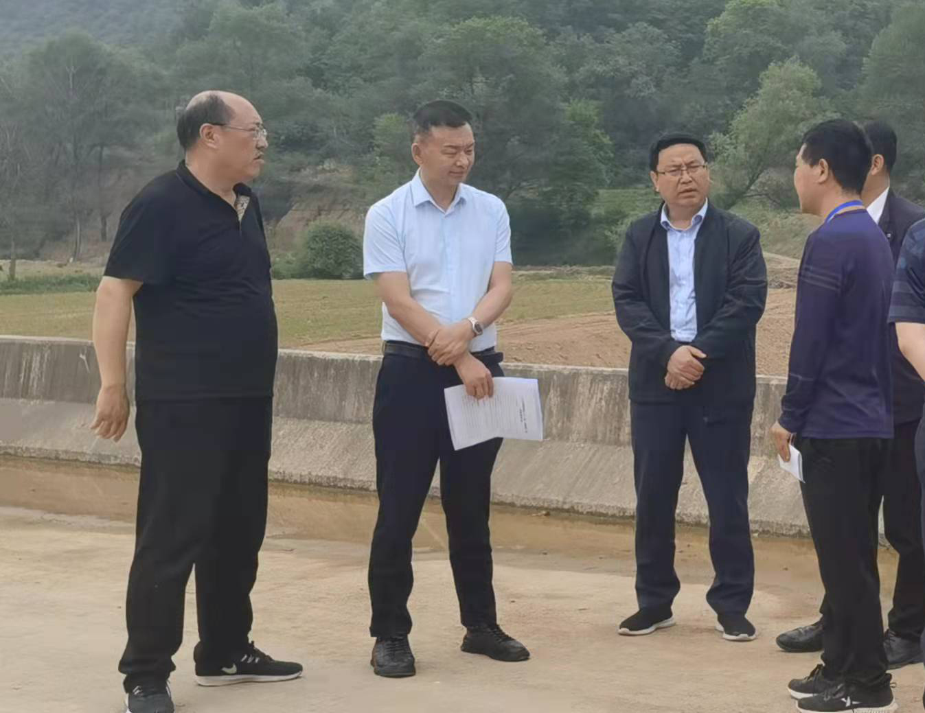 FUN88乐天使赴甘肃水建公司开展全面调研(图2)