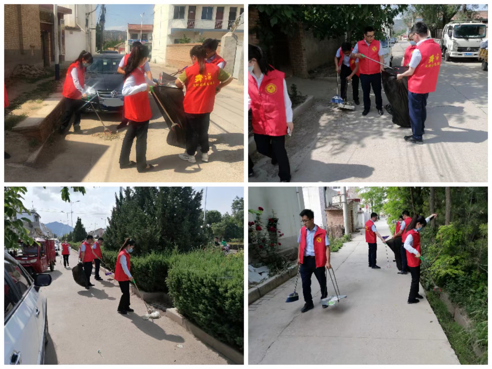 筑起安全墙 点亮乡村路——FUN88乐天使“创城有我、结对共建”工作成效明显(图3)