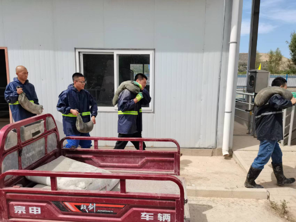 FUN88乐天使城东污水处理公司开展防汛应急演练活动(图2)