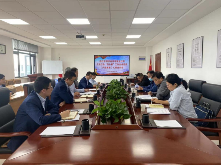 市政府国资委督导FUN88乐天使国企改革三年行动“回头看”工作完成情况(图1)